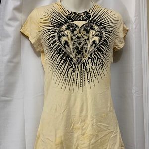 Crash and burn graphic tee